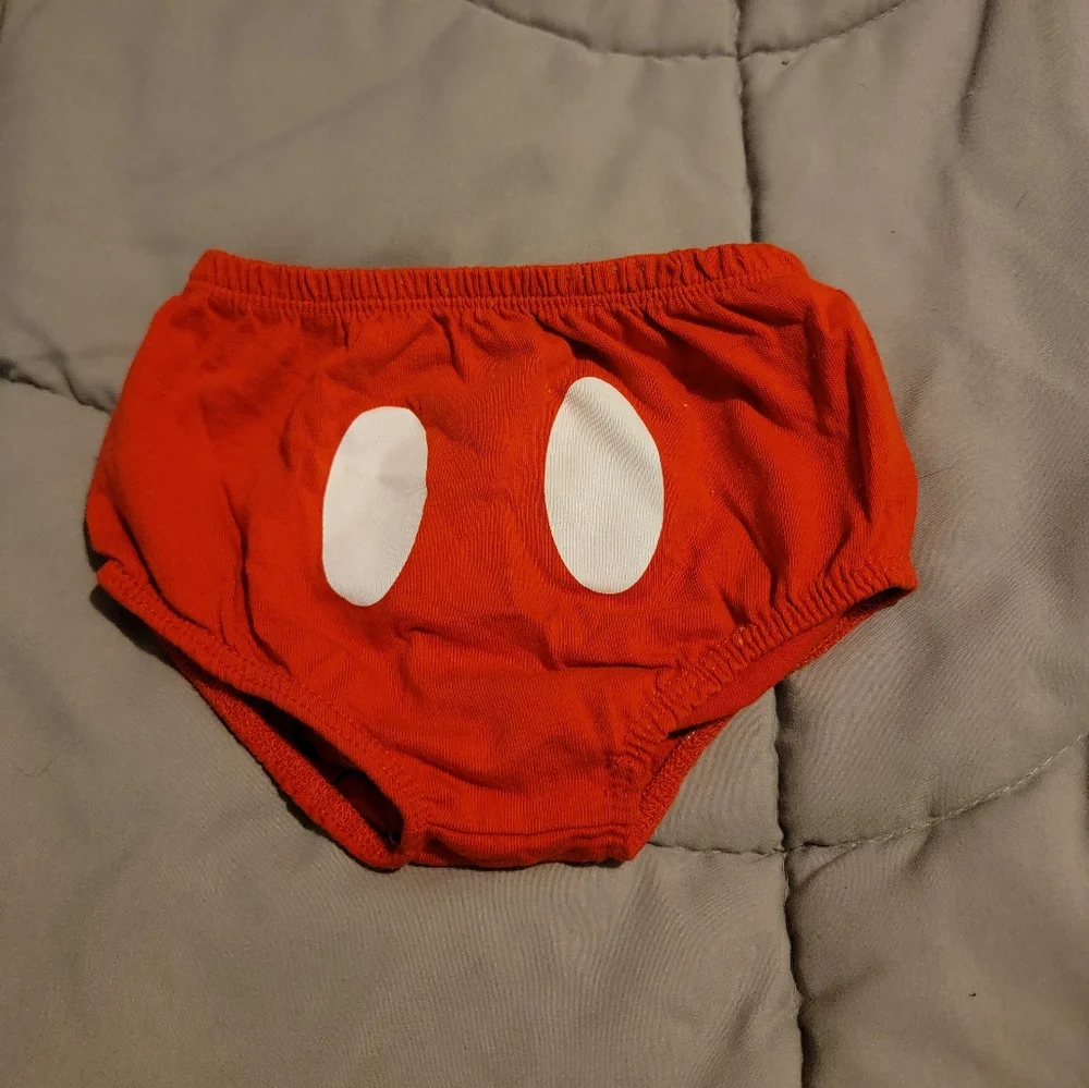 Disney Mickey Mouse Diaper Cover - Size 3-6 Months